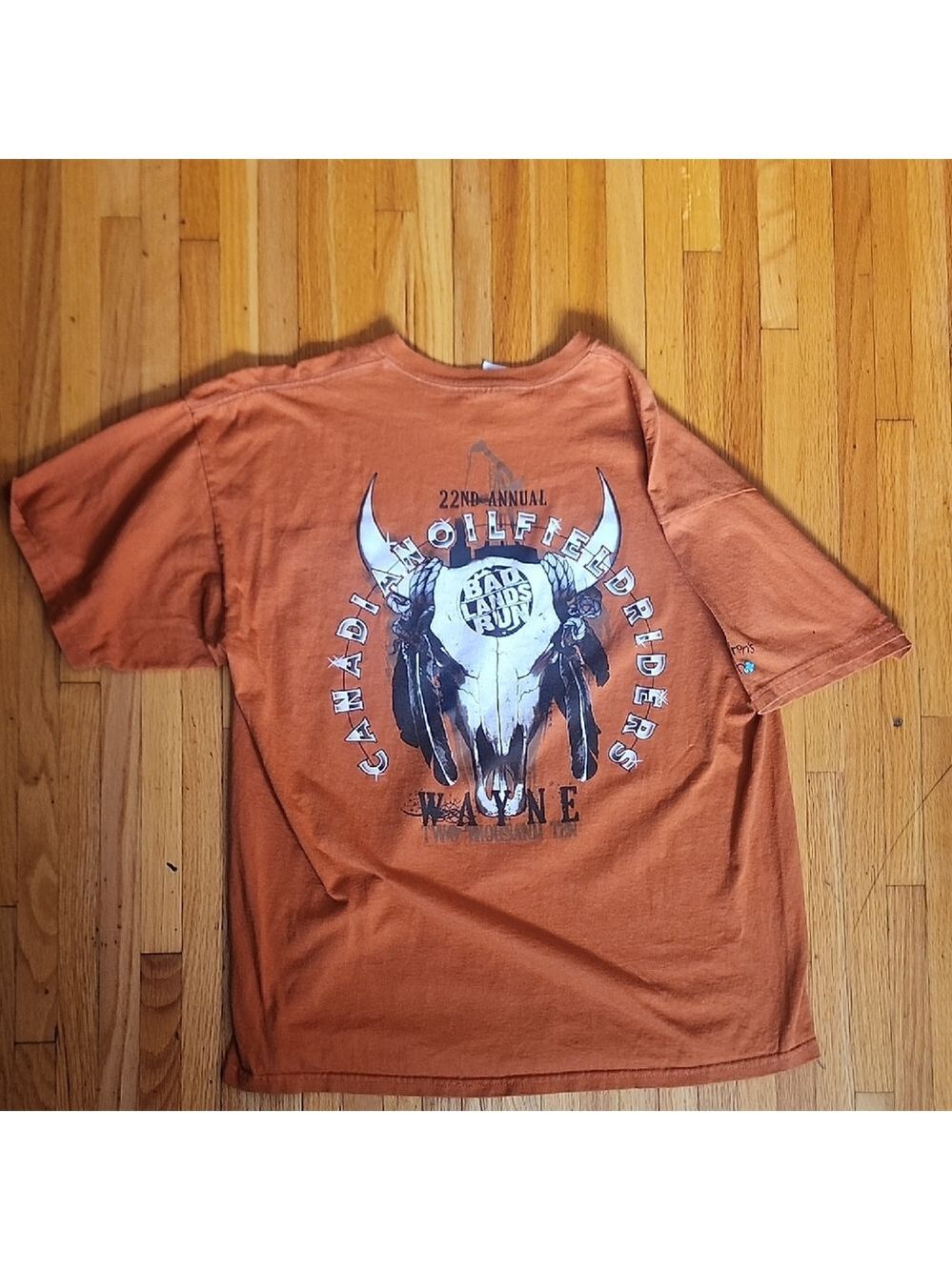Orange Graphic Men's Tee
